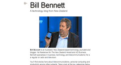 Desktop Screenshot of billbennett.co.nz